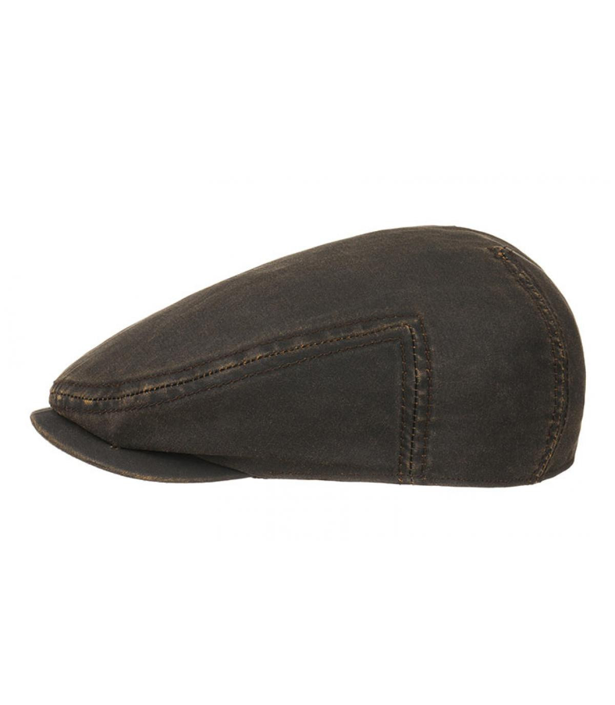 Driver cap dark brown Stetson